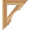 Ekena Millwork Olympic Traditional Rough Sawn Bracket, Western Red Cedar, 4"W x 22"D x 26"H BKT04X22X26OLY01RWR - alternate 3